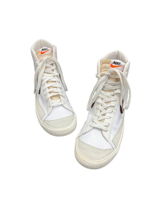 Nike Blazer Mid '77 Vintage White Team Red High Top Sneaker BQ6806-111, Size 12 - Picture 3 of 10